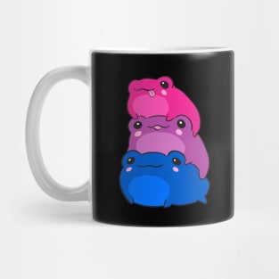 The Bisexual Flag Color Frog - Queer Pride Symbol in LGBTQ Aesthetic Mug